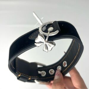 Bow Charm Velvet Choker Necklace - Coach |